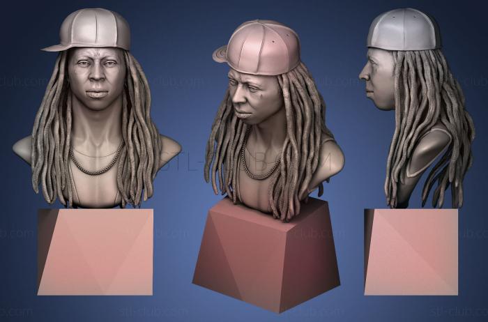 3D model Lil Wayne (STL)